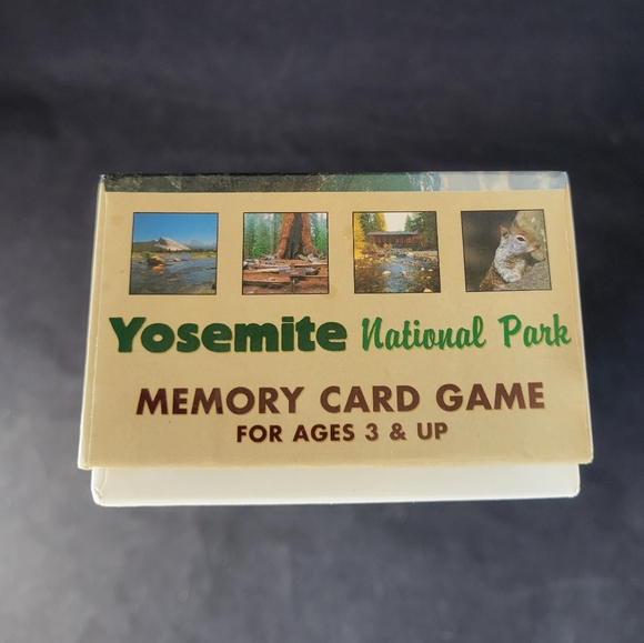 Yosemite National Park Memory Card Game 60 Pieces - Picture 1 of 4